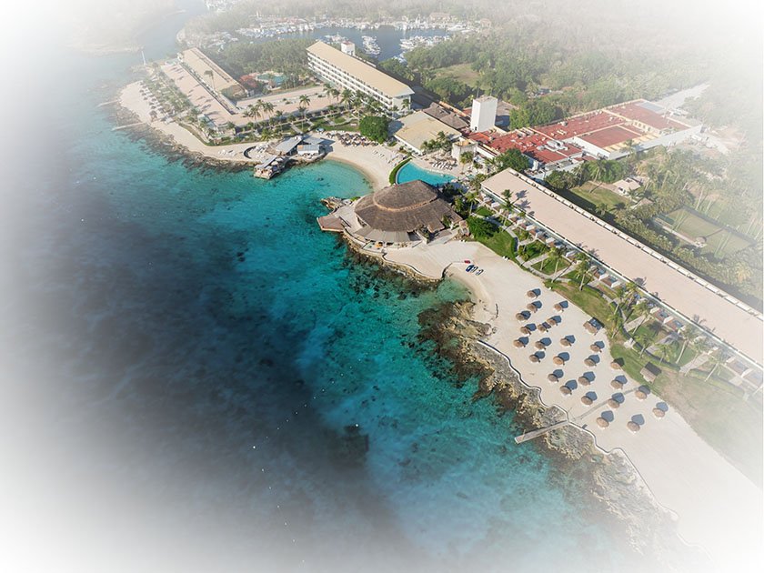 Cozumel wedding venue style with island beach and ocean-view reception inspiration