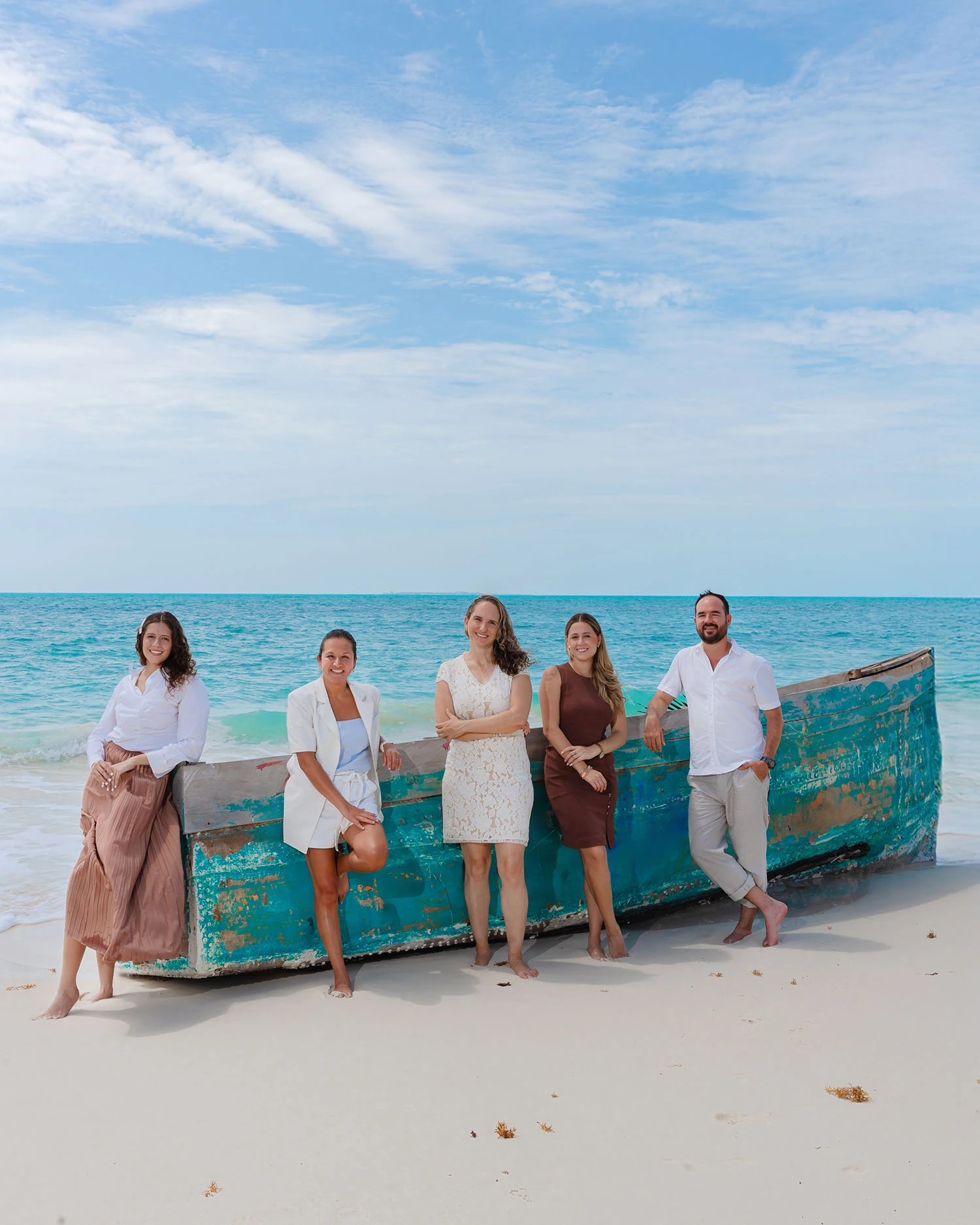 Via Destination Weddings resort planning team for Mexican Caribbean wedding room blocks and site inspections