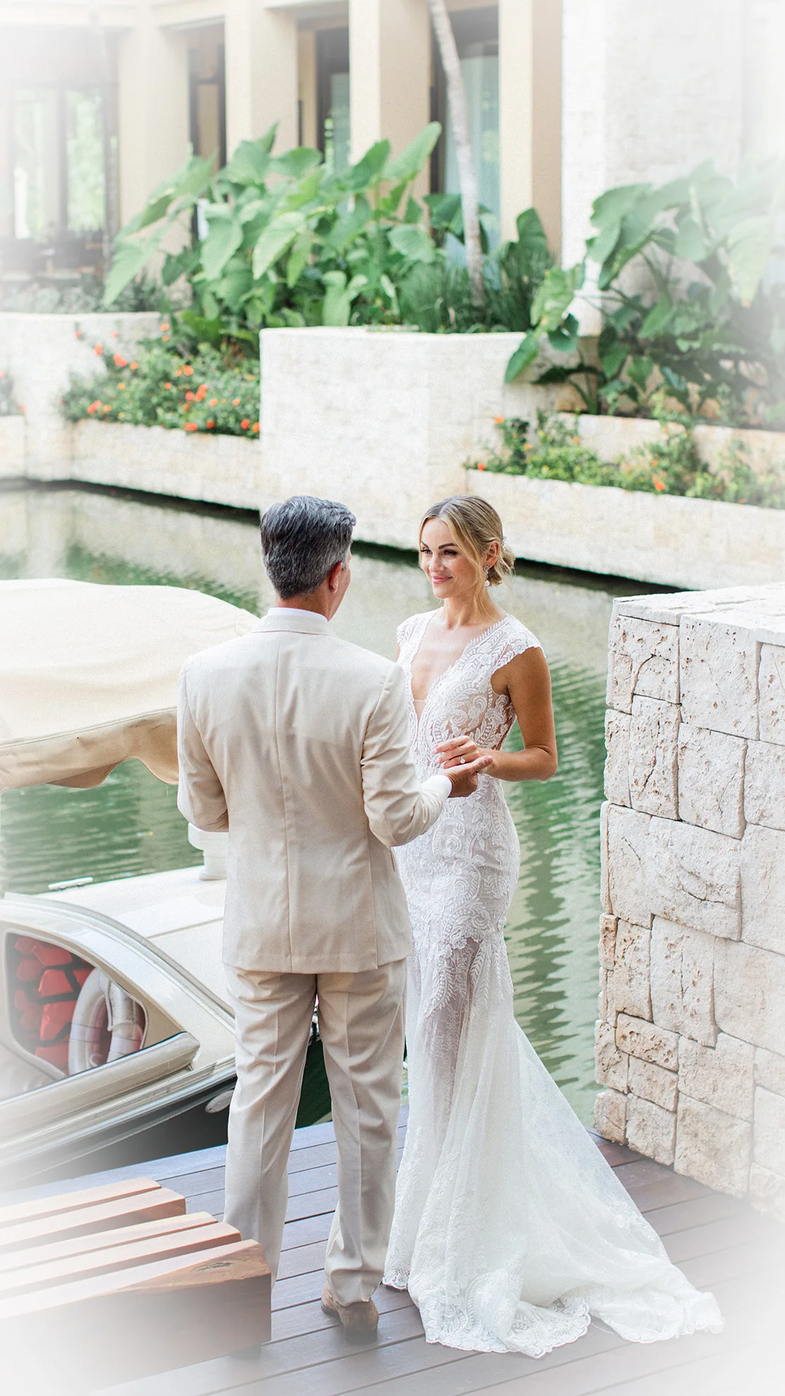 Mahahual beach wedding venue style with Costa Maya seaside atmosphere