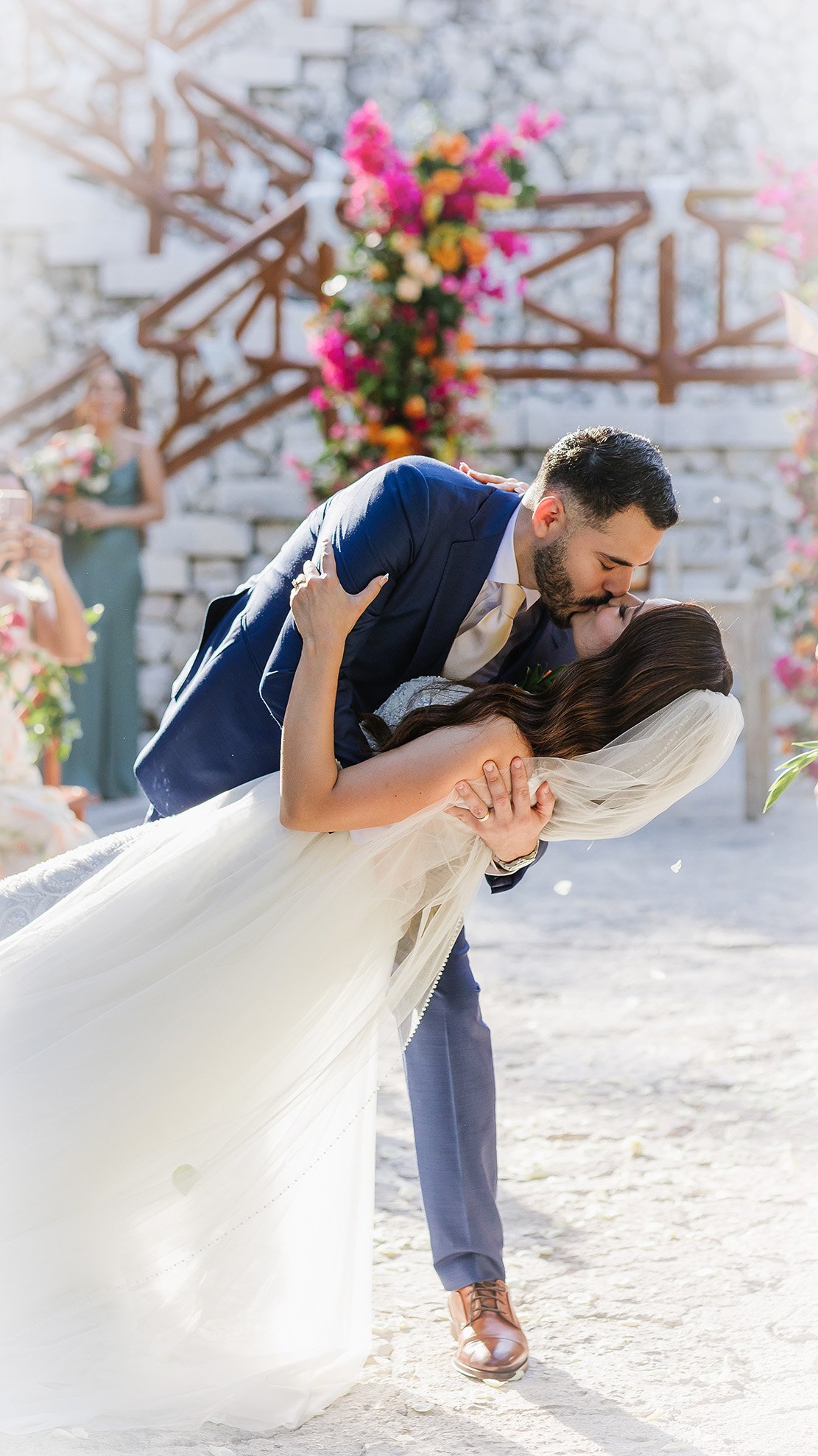 Maya Ka'an eco-luxury wedding venue style with jungle and lagoon inspiration